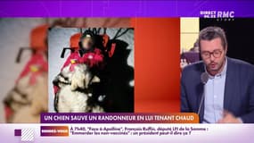 Les histoires de Charles Magnien : Un chien sauve un radonneur en lui tenant chaud - 05/01