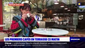 Alpes-de-Haute-Provence : les clients ont savouré leur premier café en terrasse