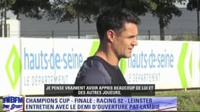 Racing 92 : Entretien avec Pat Lambie survolté avant la finale de la Champions Cup