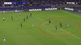 Naples-PSG: l'action qui amène le penalty