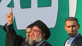 Hassan Nasrallah, à Beyrouth, le 17 septembre 2012.