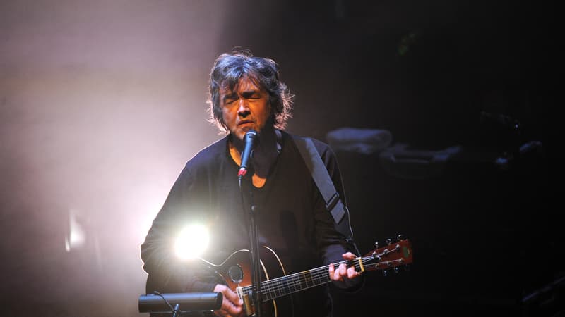 Le chanteur Jean-Louis Murat en 2014 aux Francofolies de La rochelle.