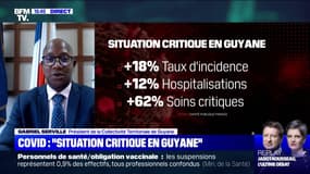 "Je n'ai pas été élu pour ça": le président de la Collectivité Territoriale de Guyane n'appelle pas les Guyanais à se faire vacciner mais invite les autorités sanitaires à "faire leur travail d'information"