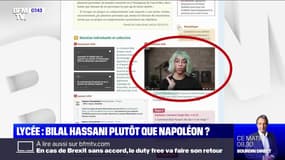Lycée: Bilal Hassani plutôt que Napoléon ? - 10/09