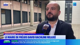 Procès pour prise illégale d'intérêts : le maire de Fréjus, David Rachline, relaxé