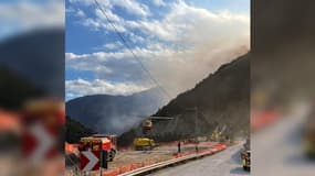 Les pompiers sont parvenus à traiter les zones difficiles d'accès grâce à l'utilisation de Canadairs.