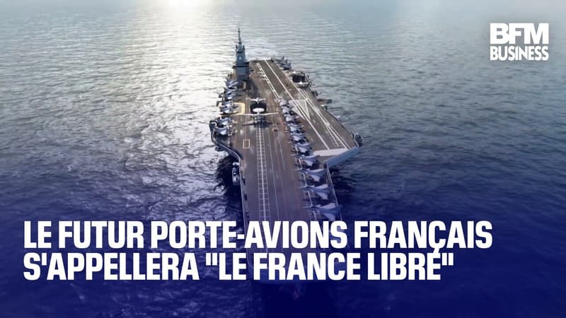 Le futur porte-avions français s'appellera "Le France Libre"