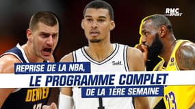 NBA : Le programme complet de la 1ère semaine, 40 matches au programme