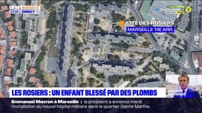 Marseille: un enfant de 9 ans légèrement blessé par un éclat de pistolet à plomb dans la cité des Rosiers