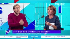 "Les notes créent et participent à un sentiment d'échec et de comparaison !"  Pierre Rondeau et Catherine Rambert s'écharpent sur la notation à l'école. 