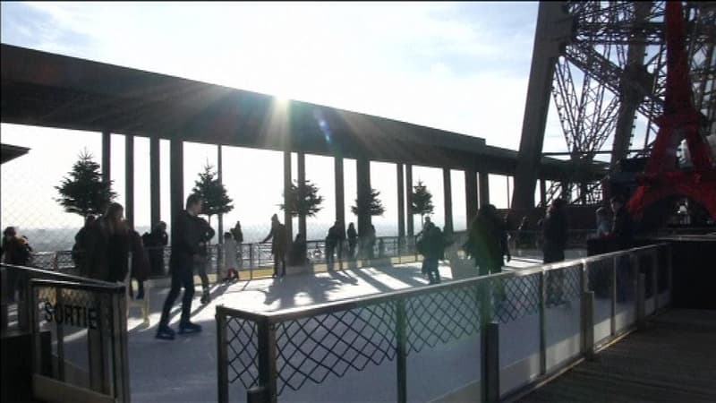 La patinoire de la Tour Eiffel restera ouverte jus'au 6 mars - Lundi 1er Février 2016