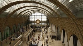 Vue du musée d'Orsay, à Paris. Un an après le lancement d'Art Project, une plate-forme internet qui vise à faire découvrir une sélection d'oeuvres d'art numérisées en très haute résolution, Google met en ligne ce mardi une nouvelle version de ce site avec