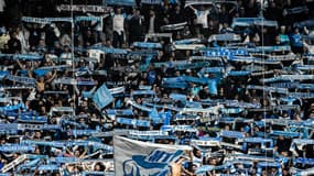 Les fans de l'OM au Vélodrome
