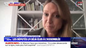 Législatives: Aurore Lalucq (Place Publique) dénonce une position "irresponsable" du camp présidentiel et appelle les candidats de la majorité sortante à se désister lorsqu'ils sont en troisième position