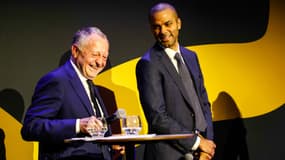 Tony Parker et Jean-Michel Aulas