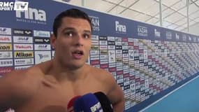 Mondiaux de natation - Manaudou : "C'est pas mal"
