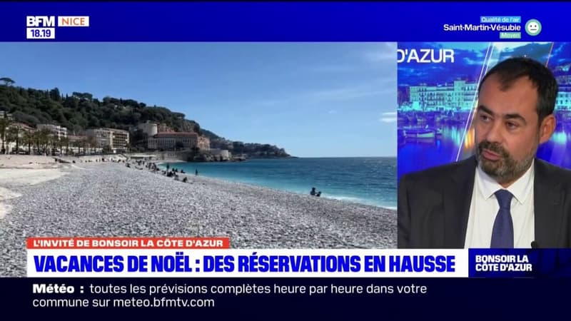 Métropole de Nice: cette année, pour les vacances de Noël, le taux d'occupation dans les hôtels est "excellent"