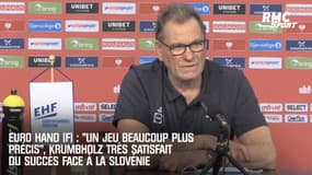 Euro Hand (F) : "Un jeu beaucoup plus précis", Krumbholz très satisfait du succès face à la Slovénie