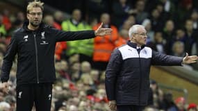Jürgen Klopp et Claudio Ranieri