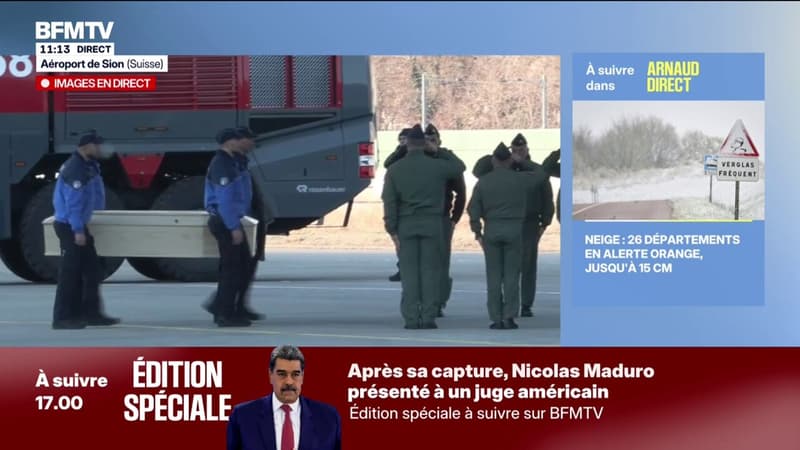 Incendie de Crans-Montana: les premiers rapatriements des corps des victimes italiennes