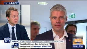 "Laurent Wauquiez est dans une droite des slogans quand on a besoin d'une droite de solutions", Maël de Calan