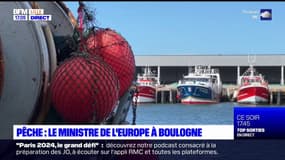 Pêche: le ministre de l'Europe était à Boulogne-sur-Mer vendredi
