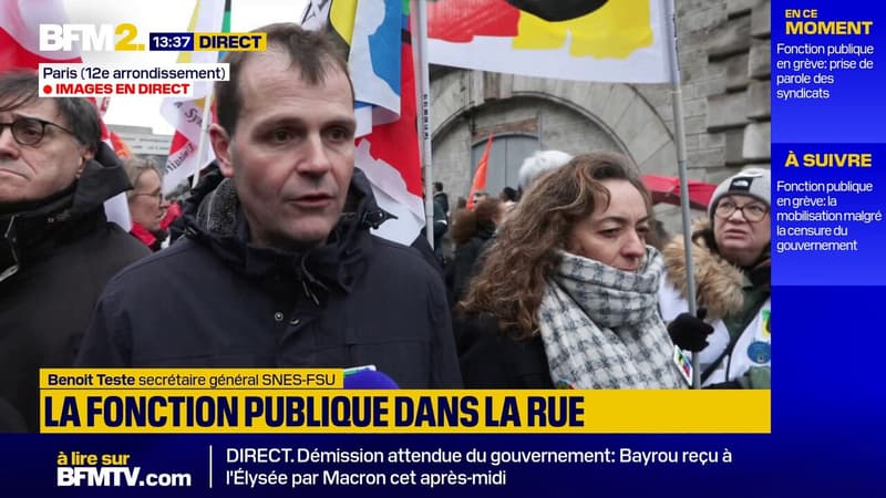 Mobilisation de la fonction publique: le syndicat Snes-FSU reste vigilant face au futur gouvernement