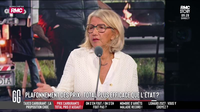 Total plafonne ses prix sur l'essence: "C'est un petit pansement mais ça ne change rien", estime Zohra Bitan