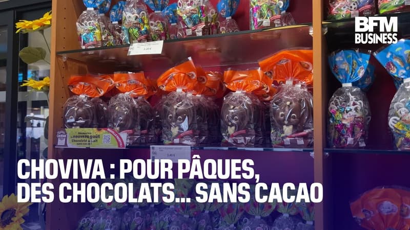 Pour Pâques, des chocolats... sans cacao