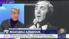 Didier Varrod sur Charles Aznavour : "Le rap, il s'est dit que c'est un langage vrai. Il avait lui-même un phrasé insensé"