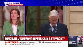 Tondelier : "Du front républicain à l'affront" - 05/09