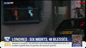 Attentat à Londres: le bilan fait état de 6 morts et 48 blessés