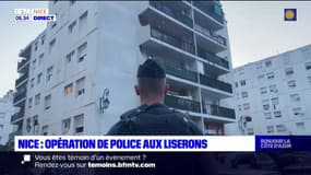Nice: une opération anti-drogue menée dans le quartier des Liserons