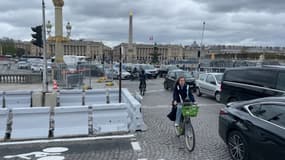 La place de la Concorde est en chantier afin d'accueillir les compétitions de sports urbains lors des Jeux olympiques. 