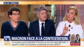 Macron face à la contestation