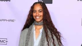 Malia Obama au festival de Sundance le jeudi 18 janvier 2024.