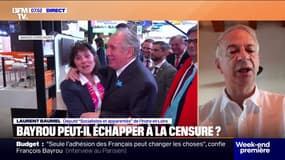 "Depuis qu'il a été nommé François Bayrou n'a pas franchement donné la preuve de sa capacité à dialoguer", déclare Laurent Baumel (Socialistes et apparentés) 