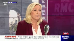 "Il est impossible de dire si ce déconfinement est un succès" affirme Marine Le Pen