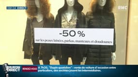 Soldes et "gilets jaunes": "S'il n'y a personne dans les rues, ça ne sert à rien" 