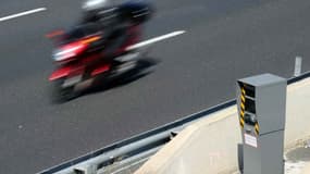 Le conducteur d'un scooter a déclenché 68 fois le même radar routier (photo d'illustration).