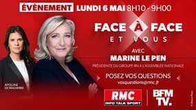Marine Le Pen sur RMC-BFMTV le 6 mai 2024