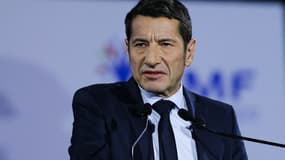 Le patron de l'AMF David Lisnard le 21 novembre 2024 à Paris 