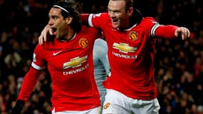 Radamel Falcao peut aussi compter sur le soutien de Wayne Rooney