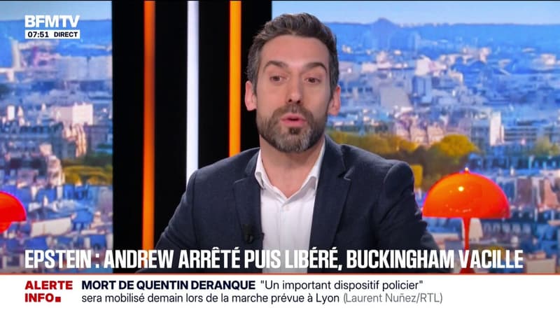 Arrestation de l'ex-prince Andrew: "Ca fait des années qu'il est le sparadrap désagréable qui colle aux Windsor", analyse Thomas Pernette, chef du service Royautés à Point de vue