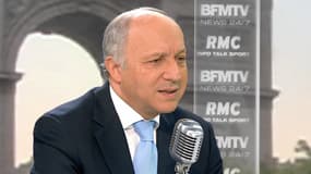 Laurent Fabius jeudi matin sur BFMTV et RMC.