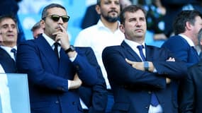 Khaldoon Al Mubarak et Ferran Soriano