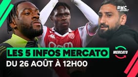 Donnarumma, Disasi, Singo... les 5 infos mercato du mardi 26 août à 12h00