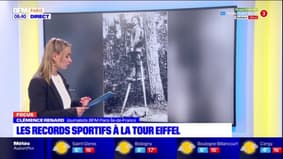 Paris: l'athlète Anouk Garnier va monter à la corde jusqu'au 2e étage de la tour Eiffel, retour sur les autres exploits sportifs réalisés sur le monument