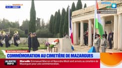 Marseille: l'hommage de Macron et Modi aux soldats indiens