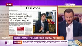 Gabriel Attal dévoile le budget de l'État pour 2023